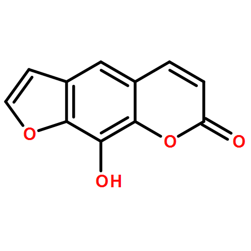 7H-Furo[3,2-g][1]benzopyran-7-one, 9-hydroxy-