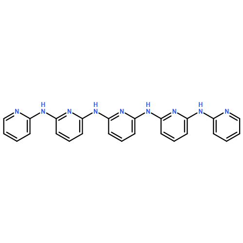 2-N-PYRIDIN-2-YL-6-N-[6-[[6-(PYRIDIN-2-YLAMINO)PYRIDIN-2-YL]AMINO]PYRIDIN-2-YL]PYRIDINE-2,6-DIAMINE 