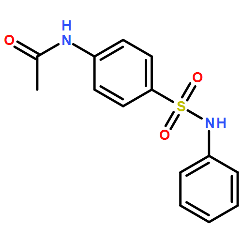 Acetamide, N-[4-[(phenylamino)sulfonyl]phenyl]-