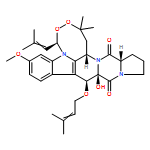 5H,12H-3,4-Dioxa-5a,11a,15a-triazacyclooct[lm]indeno[5,6-b]fluorene-11,15(2H,13H)-dione, 1,10,10a,14,14a,15b-hexahydro-10a-hydroxy-7-methoxy-