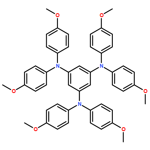 1,3,5-Benzenetriamine, N1,N1,N3,N3,N5,N5-hexakis(4-methoxyphenyl)-