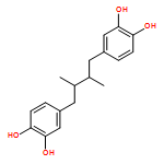1,2-Benzenediol, 4,4'-[(2R,3S)-2,3-dimethyl-1,4-butanediyl]bis-, rel-