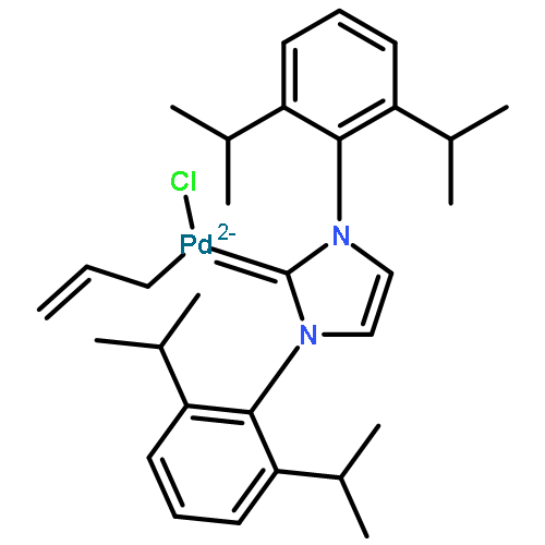 Allylchloro[1,3-bis(2,6-di-i-propylphenyl)imidazol-2-ylidene]palladium(II)
