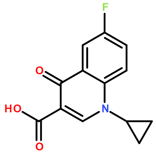 1-CYCLOPROPYL-6-FLUORO-4-OXOQUINOLINE-3-CARBOXYLIC ACID