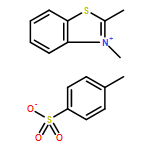 2,3-Dimethylbenzothiazolium p-toluenesulphonate