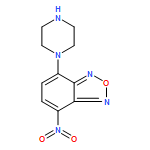 4-Nitro-7-(piperazin-1-yl)benzo[c][1,2,5]oxadiazole