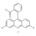 2-(6-Amino-3-imino-3H-xanthen-9-yl)benzoic acid hydrochloride