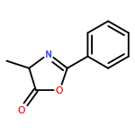 5(4H)-Oxazolone, 4-methyl-2-phenyl-