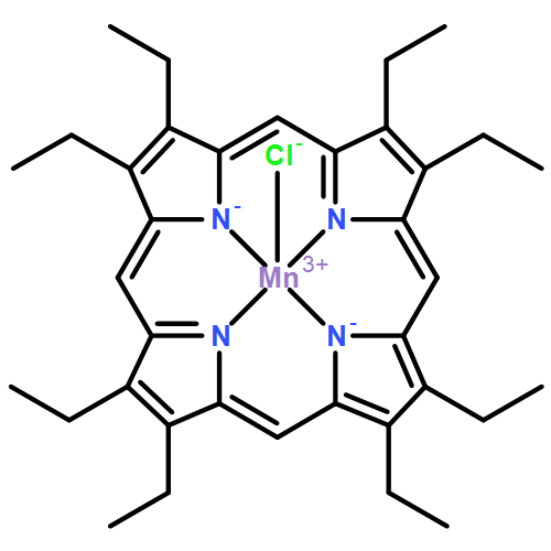 Manganese, chloro[2,3,7,8,12,13,17,18-octaethyl-21H,23H-porphinato(2-)-κN21,κN22κN23,κN24]-, (SP-5-12)-