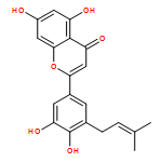 2-[3,4-DIHYDROXY-5-(3-METHYLBUT-2-ENYL)PHENYL]-5,7-DIHYDROXYCHROMEN-4-ONE