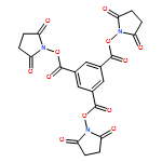 TRIS(2,5-DIOXOPYRROLIDIN-1-YL) BENZENE-1,3,5-TRICARBOXYLATE 