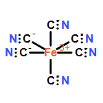 Ferrate(3-),hexakis(cyano-kC)-,(OC-6-11)- (9CI)