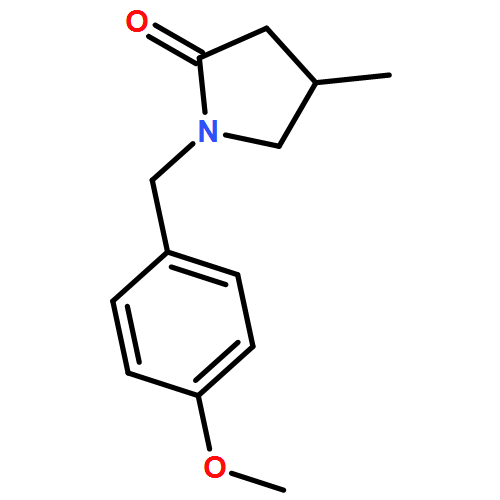 1-[(4-METHOXYPHENYL)METHYL]-4-METHYLPYRROLIDIN-2-ONE 