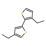 2,2'-Bithiophene, 3,4'-diethyl-