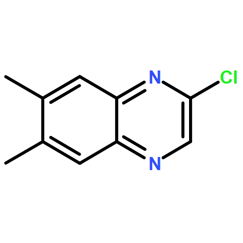 Quinoxaline, 2-chloro-6,7-dimethyl-