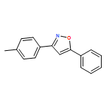 3-(4-METHYLPHENYL)-5-PHENYL-1,2-OXAZOLE 
