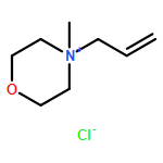 Morpholinium, 4-methyl-4-(2-propenyl)-, chloride
