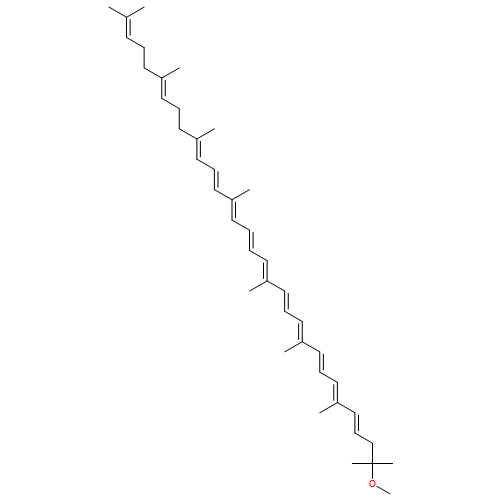 (6E,10E,12E,14E,16E,18E,20E,22E,24E,26E,28E)-31-METHOXY-2,6,10,14,19,23,27,31-OCTAMETHYLDOTRIACONTA-2,6,10,12,14,16,18,20,22,24,26,28-DODECAENE