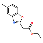 ETHYL 2-(5-METHYL-1,3-BENZOXAZOL-2-YL)ACETATE