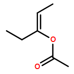2-Penten-3-ol, 3-acetate