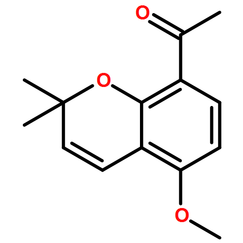 1-(5-METHOXY-2,2-DIMETHYLCHROMEN-8-YL)ETHANONE