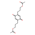 3-[4-(3-ACETYLOXYPROPYL)-3,6-DIOXOCYCLOHEXA-1,4-DIEN-1-YL]PROPYL ACETATE