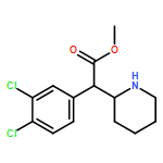METHYL 2-(3,4-DICHLOROPHENYL)-2-PIPERIDIN-2-YLACETATE