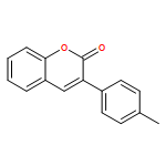 2H-1-Benzopyran-2-one, 3-(4-methylphenyl)-