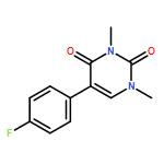 5-(4-FLUOROPHENYL)-1,3-DIMETHYLPYRIMIDINE-2,4-DIONE