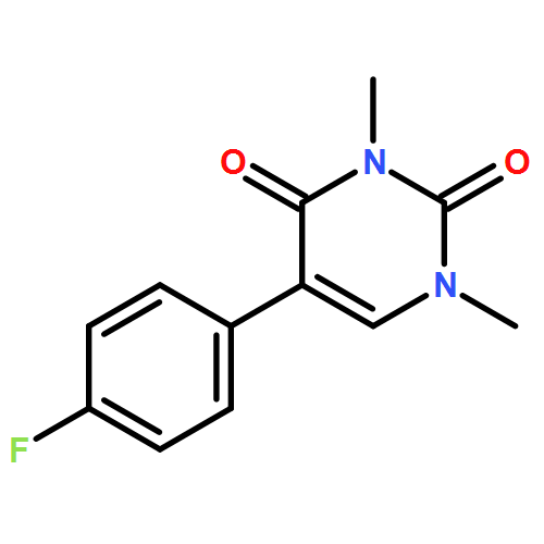 5-(4-FLUOROPHENYL)-1,3-DIMETHYLPYRIMIDINE-2,4-DIONE