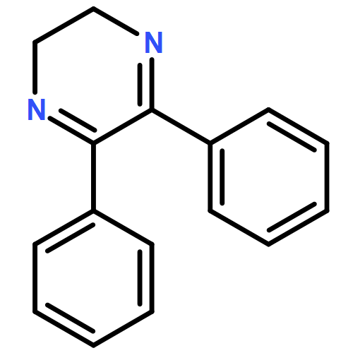Pyrazine,2,3-dihydro-5,6-diphenyl-
