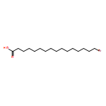 Hexadecanoic acid, 16-bromo-