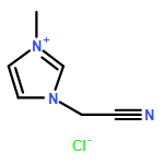 1H-Imidazolium,3-(cyanomethyl)-1-methyl-, chloride (1:1)