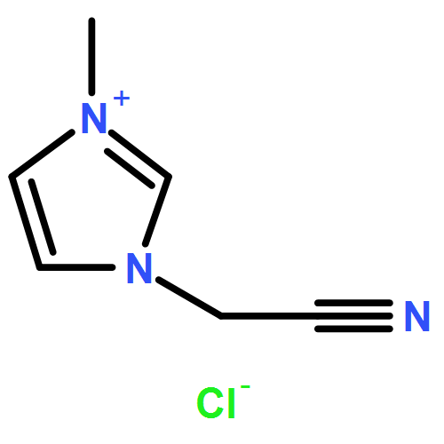 1H-Imidazolium,3-(cyanomethyl)-1-methyl-, chloride (1:1)