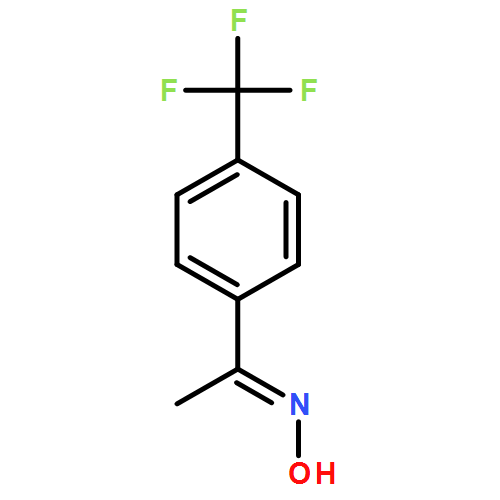 Ethanone, 1-[4-(trifluoromethyl)phenyl]-, oxime