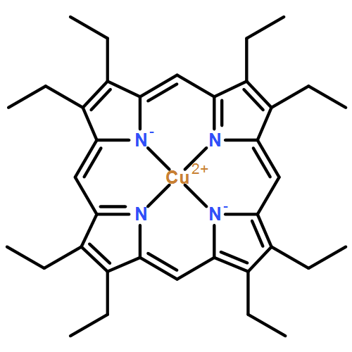 Copper, [2,3,7,8,12,13,17,18-octaethyl-21H,23H-porphinato(2-)-κN21,κN22,κN23,κN24]-, (SP-4-1)-