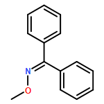 Methanone, diphenyl-, O-methyloxime