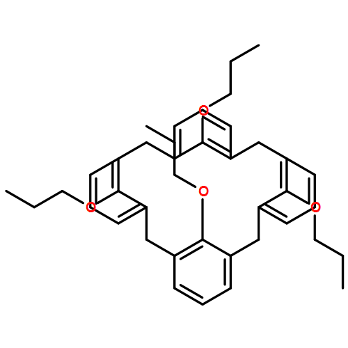 Pentacyclo[19.3.1.13,7.19,13.115,19]octacosa-1(25),3,5,7(28),9,11,13(27),15,17,19(26),21,23-dodecaene, 25,26,27,28-tetrapropoxy-