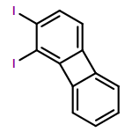 Biphenylene, 1,2-diiodo-