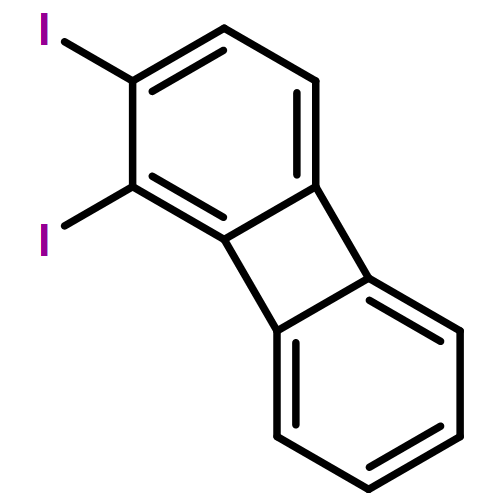 Biphenylene, 1,2-diiodo-
