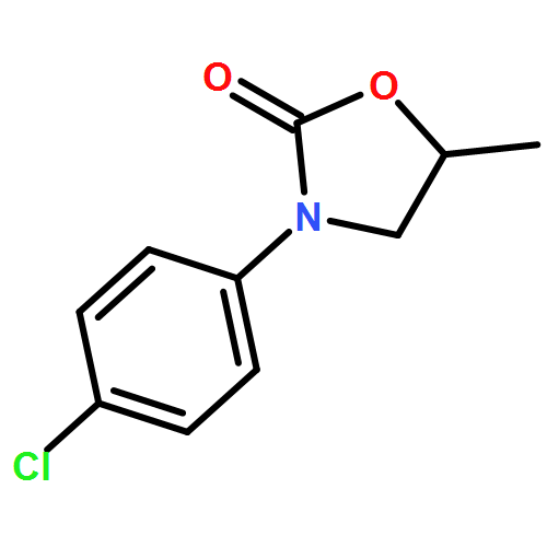 2-Oxazolidinone, 3-(4-chlorophenyl)-5-methyl-