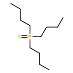 Phosphine sulfide, tributyl-