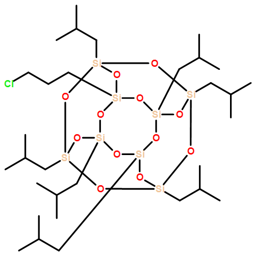 Pentacyclo[9.5.1.13,?9.15,?15.17,?13]?octasiloxane, 1-?(3-?chloropropyl)?-?3,?5,?7,?9,?11,?13,?15-?heptakis(2-?methylpropyl)?- 