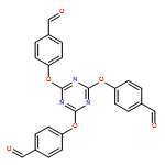 Benzaldehyde, 4,4',4''-[1,3,5-triazine-2,4,6-triyltris(oxy)]tris-