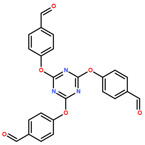 Benzaldehyde, 4,4',4''-[1,3,5-triazine-2,4,6-triyltris(oxy)]tris-