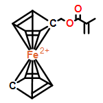 Ferrocene, [[(2-methyl-1-oxo-2-propen-1-yl)oxy]methyl]-