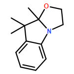 Oxazolo[3,2-a]indole, 2,3,9,9a-tetrahydro-9,9,9a-trimethyl-