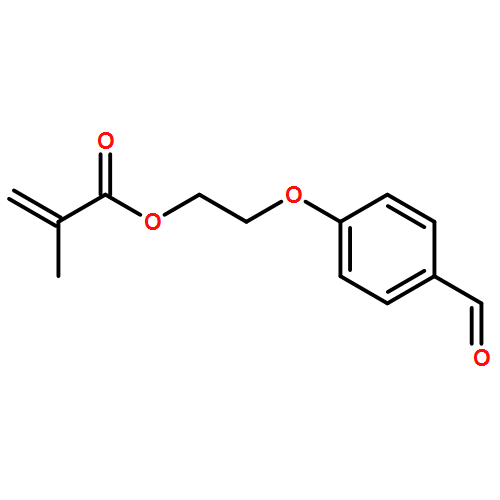 2-Propenoic acid, 2-methyl-, 2-(4-formylphenoxy)ethyl ester 