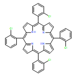 21H,23H-Porphine, 5,10,15,20-tetrakis(2-chlorophenyl)-