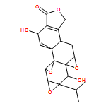 Trisoxireno[4b,5:6,7:8a,9]phenanthro[1,2-c]furan-1(3H)-one, 3b,4,4a,6,6a,7a,7b,8b,9,10-decahydro-6,10-dihydroxy-8b-methyl-6a-(1-methylethyl)-,